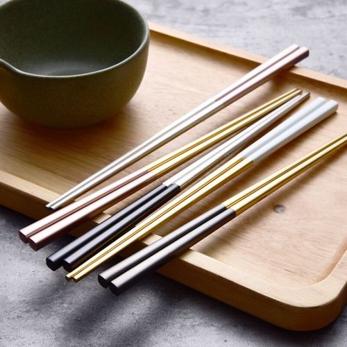 粉黑金拉丝哑光 葡萄牙同款不锈钢餐具，让西餐更有仪式感